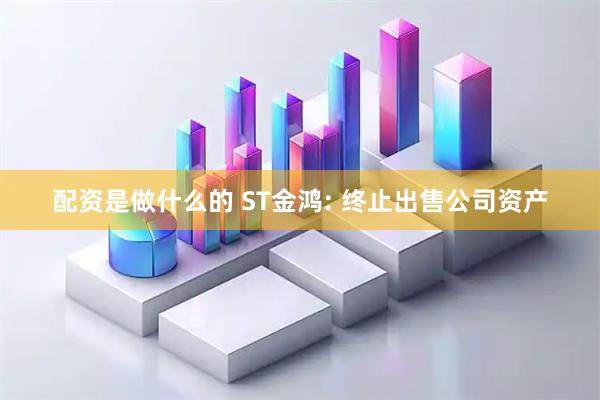 配资是做什么的 ST金鸿: 终止出售公司资产